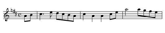 Johnnie Scobie - staff notation