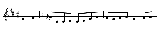Johnny and Dorothy Livingston - staff notation