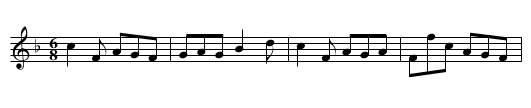 Johnny Cock Thy Beaver (Old Scotch) - staff notation