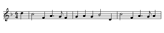 Johnny Cock thy Beaver - staff notation