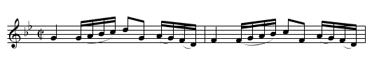 Johnny Cope [2] - staff notation