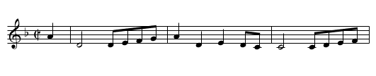 Johnny Cope - staff notation