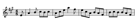 Johnny Dennehy's - staff notation