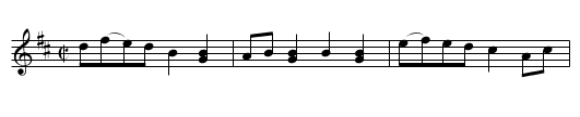 Johnny get Your Hair Cut - staff notation