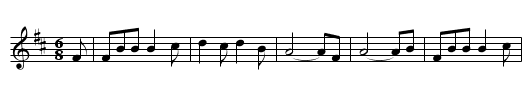 Johnny I Hardly Knew Ye - staff notation