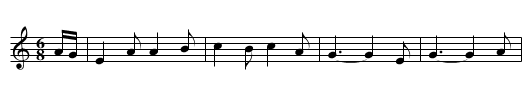 Johnny I Hardly Knew Ye - staff notation