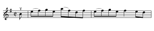 JOHNNY LAD -- Reel - staff notation