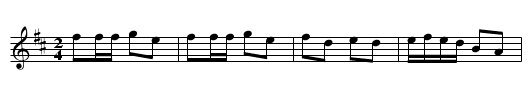 Johnny Leary's Polka - staff notation