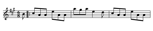 Johnny Leary's - staff notation