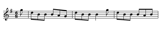 Johnny Macgill. - staff notation