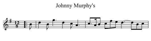 Johnny Murphy's - staff notation
