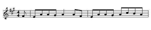 Johnny Murray of Lochee - staff notation