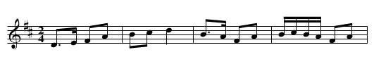 Johnny O'Leary's Polka 1 - staff notation