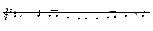 Johnny Randolph - staff notation