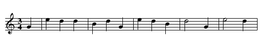 Johnny Rillus - staff notation