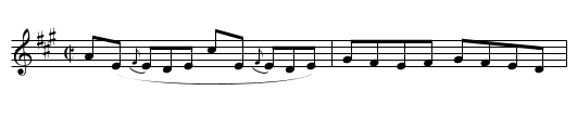 Johnny's Welcome Home  (reel)   1346 - staff notation