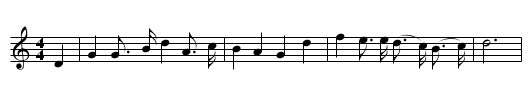 Johnson and the Colonel - staff notation