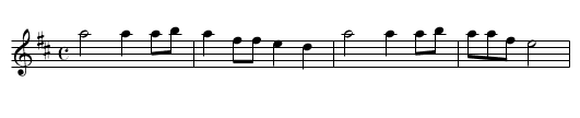 Johnson Boys - staff notation