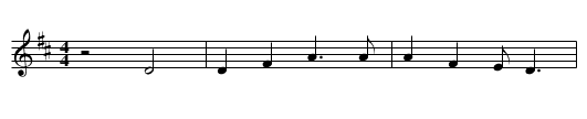 Johnson Boys - staff notation
