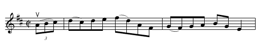 JOHNSTON'S HORNPIPE - staff notation