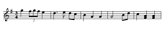 Jokkmokksvalsen - staff notation