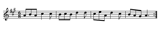 Jolly Companions [2] - staff notation