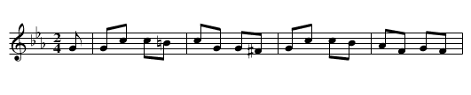 Jolly Pedlar [3], The - staff notation