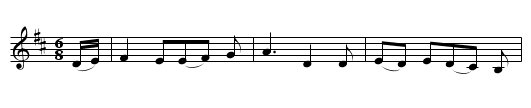 Jolly Young Sailor Boy - staff notation