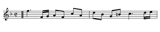Jolly-Boy - staff notation