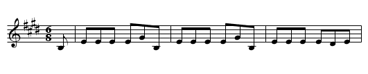 Jon Jonson - staff notation