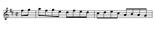 Jones's Hornpipe [3]. BHp.29 - staff notation