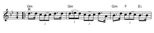 Jon-Masns Favoritpolska - staff notation