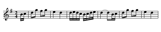 Jon's Polka - staff notation