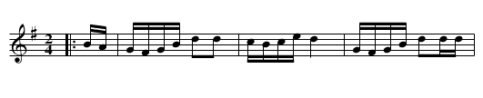 Jordan Is A Hard Road - staff notation