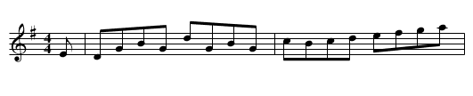Josephine Keegan's - staff notation