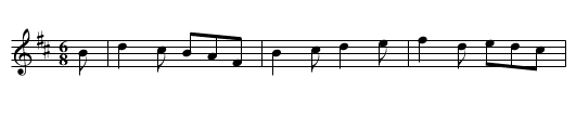 Joy of the Maidens, The - staff notation