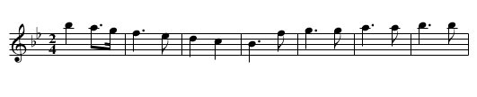 Joy to the World (1) - staff notation