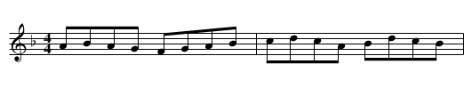 Joyful Hour, The - staff notation