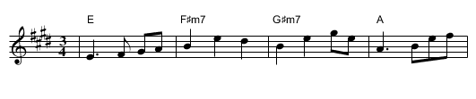 Judy and Jim's for Bb Instruments - staff notation