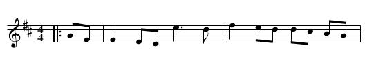 Judy Maley's Reel - staff notation