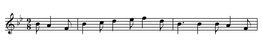 Jug of Punch [4], The - staff notation