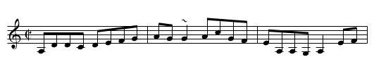 Jug of Punch, The - staff notation