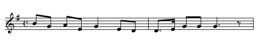 Juice of the Barley [2], The - staff notation