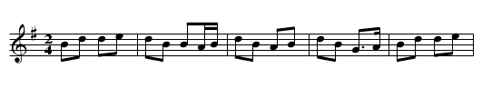 Julia Clifford's Polka - staff notation