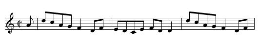 Julia Delaney's - staff notation