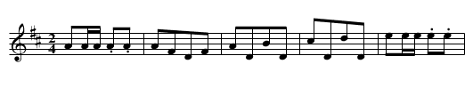 Juliannu’s Marcio Gallop - staff notation
