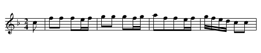 Jump Frogs Jump - staff notation