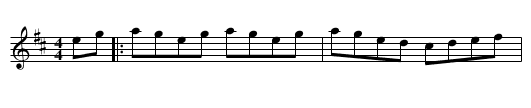 June Apple - staff notation