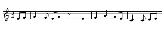 June Rose Waltz - staff notation