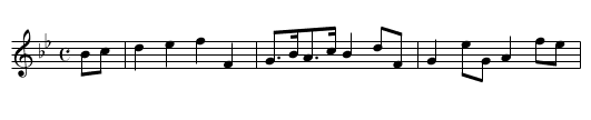 Jupiter in the Clouds. ThoH.099 - staff notation